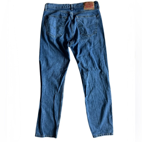 Levi’s 505 Regular Fit Straight Leg Blue Denim Jeans Medium Wash Size 34x32 - Picture 3 of 8